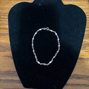 Sterling silver Dolphin Anklet